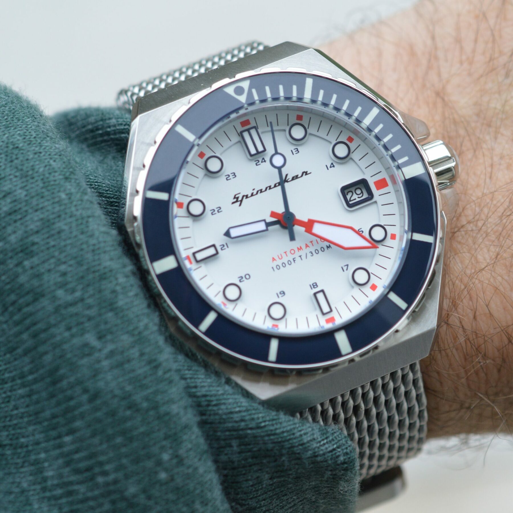 ステンレススチールSPINNAKER DUMAS アナログ腕時計 SP-5081-33 メンズ - アナログ腕時計